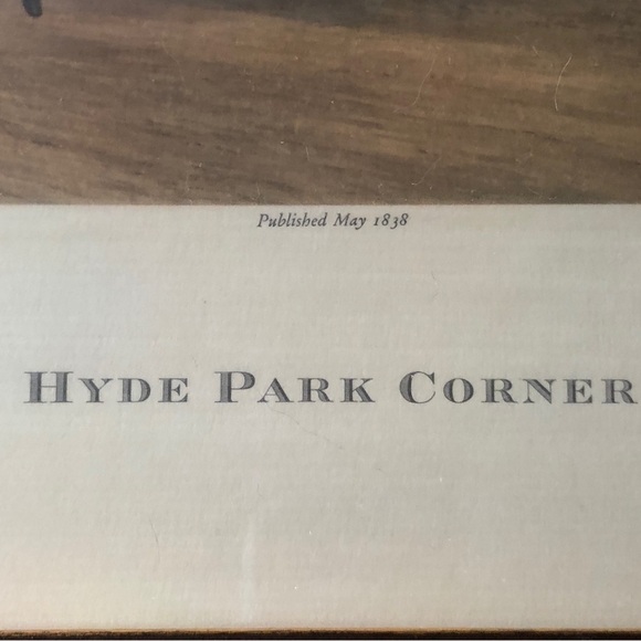 Vintage Picture:Hyde Park Corner. J.Harris
20” x 16” - Picture 3 of 8